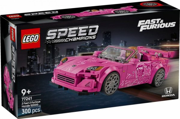 LEGO Klocki Speed Champions 77241 Honda S2000 z filmu Za szybcy, za wściekli