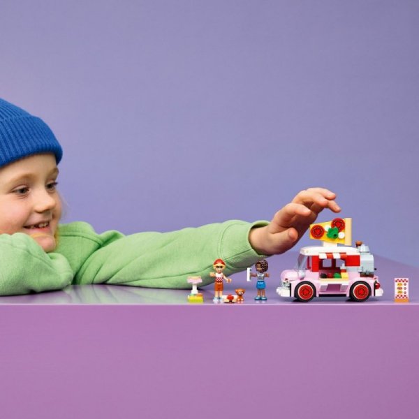 LEGO Klocki Friends 42694 Furgonetka z pizzą