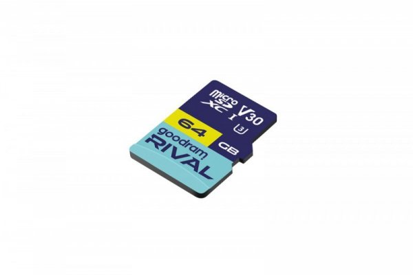 GOODRAM Karta pamięci microSD 64GB Rival UHS-I V30 U3 C10 100/70MBs
