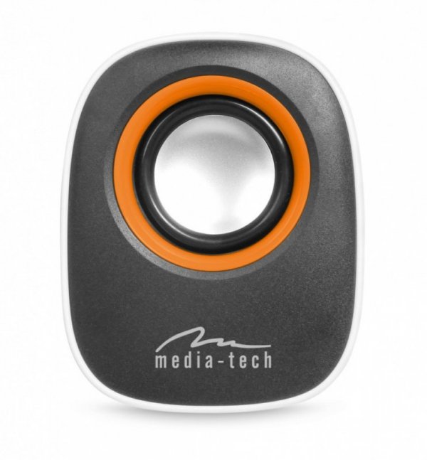 Media-Tech Głośniki IBO MT3137W Stereo/Jack 3,5/USB/RMS 6W