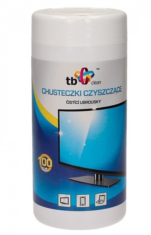 TB Clean Clean Chusteczki nasączone 100 sztuk tuba