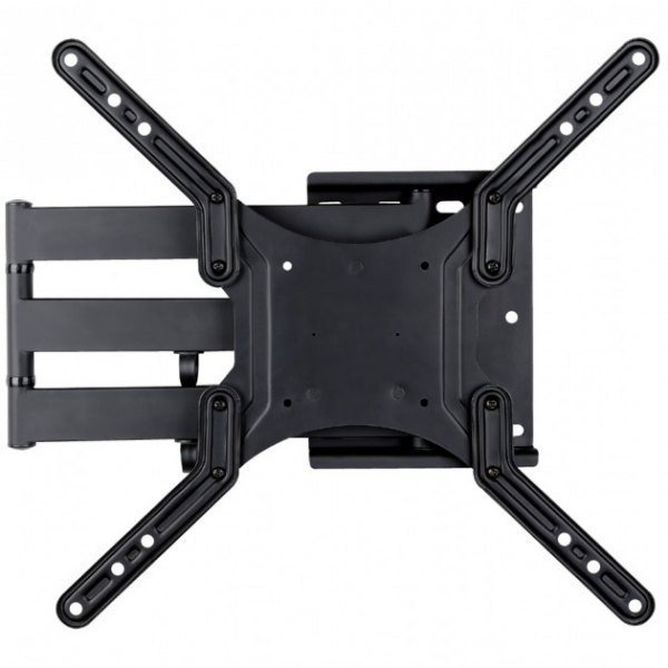 Techly Uchwyt ścienny LCD/LED 23-55cali podwójne ramię, 45kg, czarny