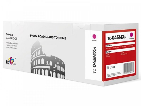 TB Print Toner do Canon LBP 610C 045H TC-045MXN MA 100% nowy
