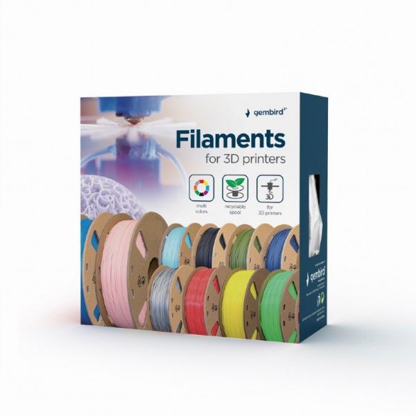 Gembird Filament drukarki 3D PETG/1.75mm/1kg/naturalny