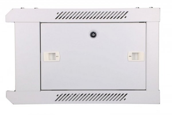 Extralink Szafka wisząca rack 4U 600x450 szara szklane drzwi