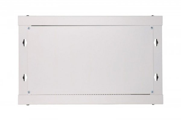 Extralink Szafka wisząca rack 4U 600x600 szara szklane drzwi