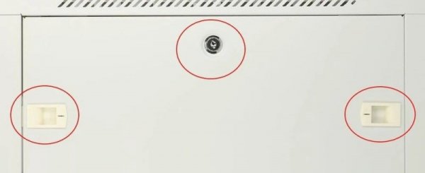 Extralink Szafka wisząca rack 6U 600x600 szara metalowe drzwi