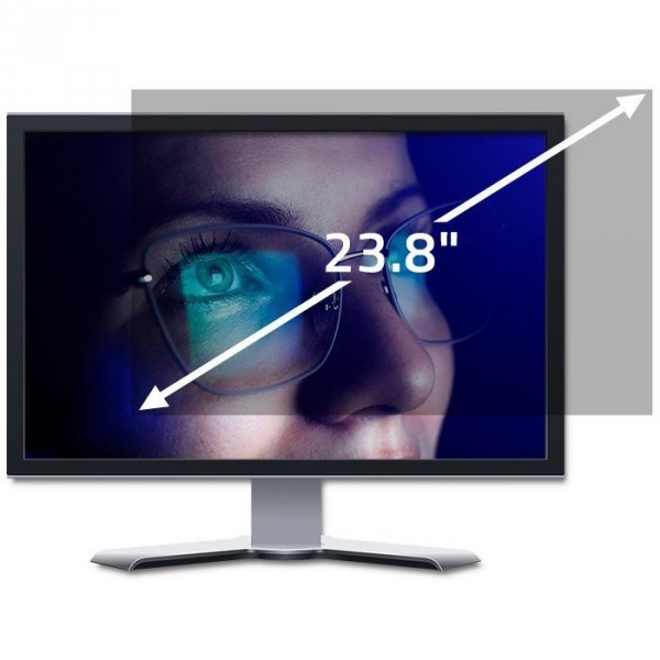 Qoltec Filtr prywatyzujący RODO | 23.8 cala | 16:9