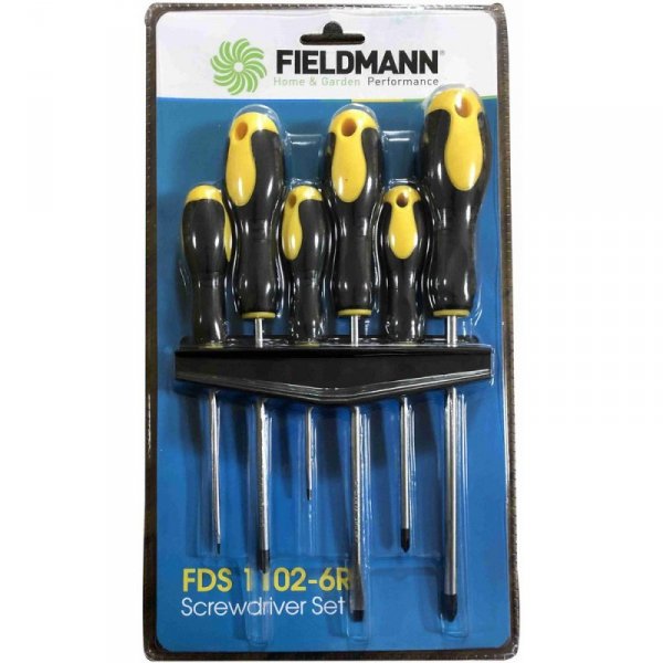 Fieldmann Zestaw 6 wkrętaków śrubokrętów  FDS 1102-6R