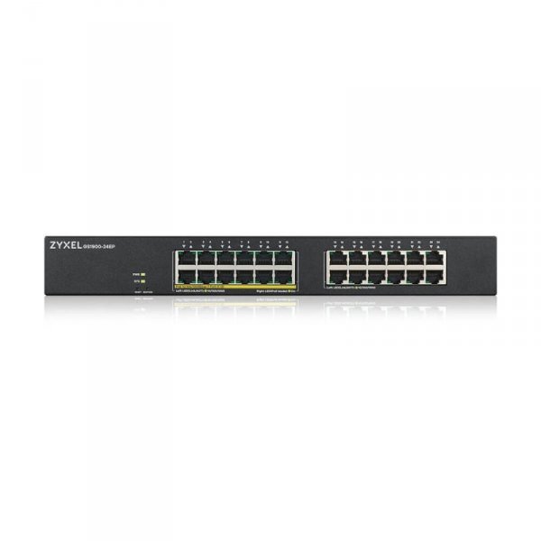 Zyxel Przełącznik GS1900-24EP-EU0101F 24xGbE L2 12xPoE Rack 130W