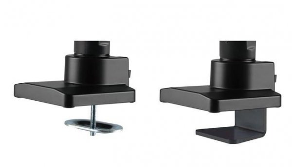 Neomounts Uchwyt biurkowy NM-D775BLACKPLUS 10-49cala 1-18KG 75x75-100x100 h:27-60cm PIVOT