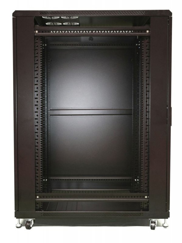 Extralink Szafa rack 27U 600x1000mm czarna stojąca
