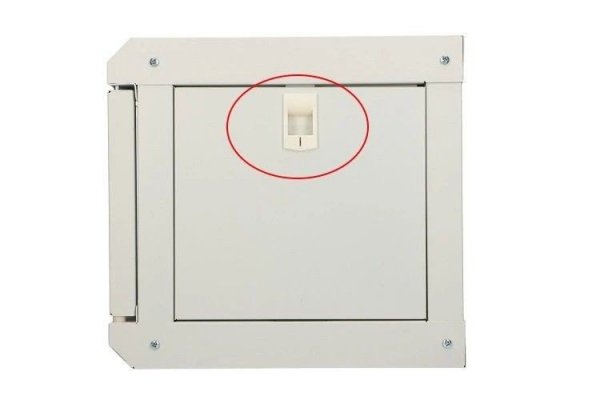 Extralink Szafa rack 4U 10 cali szara wisząca