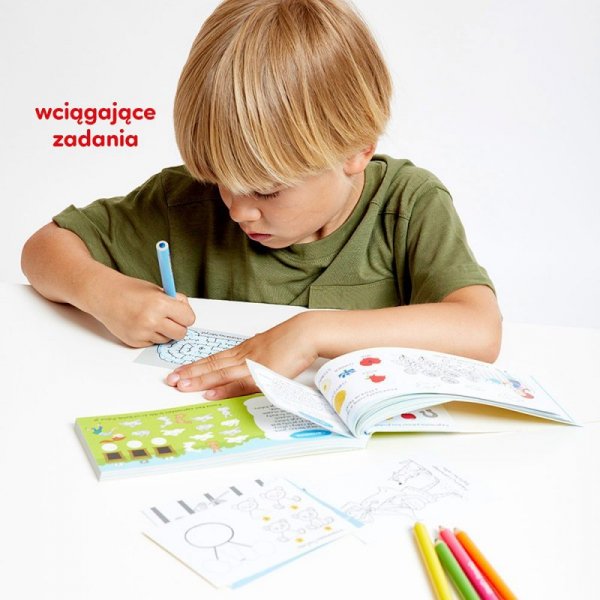 CzuCzu Książeczka Zabawy logiczne dla dzieci od 4-5 lat