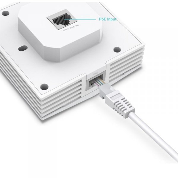 TP-LINK Punkt dostępowy TP-Link EAP650-Wall 2GE PoE AX3000