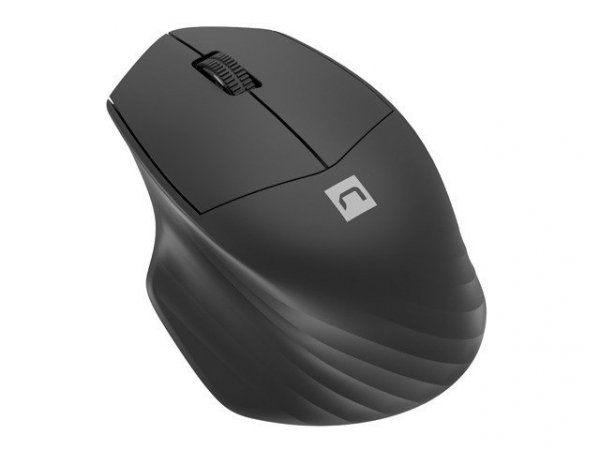 Natec Mysz bezprzewodowa Siskin 2 1600 DPI Bluetooth 5.0 + 2.4  GHz Czarna