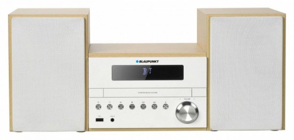 Blaupunkt Mikrowieża Bluetooth RDS/ID3 tag CD/MP3/USB/AUX/Zegar/Alarm