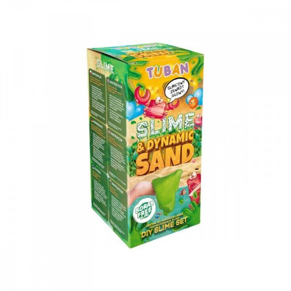 TUBAN Zestaw DIY Slime i piasek dynamiczny