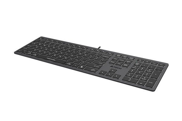 A4 Tech Klawiatura FStyler FX60H (białe podświetlenie)