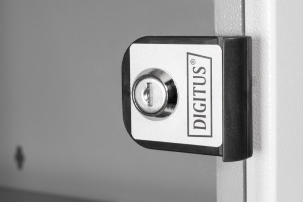 Digitus Szafa sieciowa wisząca 19&quot; 9U, SOHO PRO 460 x 540 x 400 mm, nośność 60kg, drzwi szyba, niezłożona, Szara