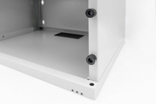 Digitus Szafa sieciowa wisząca 19&quot; 4U, SOHO 241 x 540 x 400 mm, nośność 60kg, drzwi szyba, niezłożona, Szara
