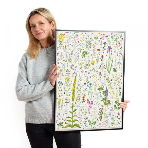 CzuCzu Puzzle 1000 elementów Puzzlove Kwiaty polne