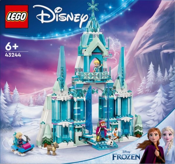 LEGO Klocki Disney Princess 43244 Lodowy pałac Elzy