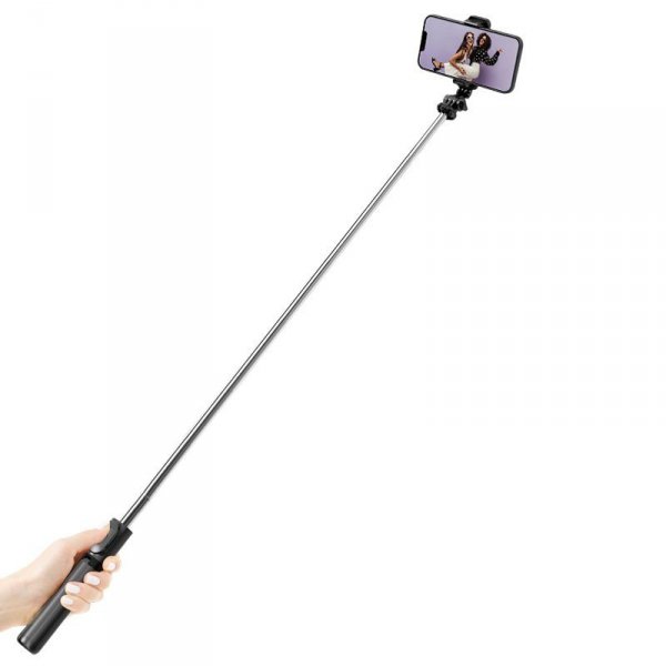 CRONG SelfieGo Kompaktowy selfie stick Bluetooth tripod (20-101cm)