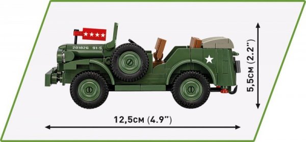 Cobi Klocki Klocki Dodge WC-56 Command Car