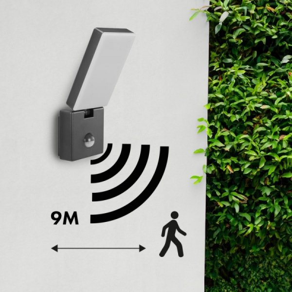 Maclean Lampa LED z czujnikiem ruchu MCE516GR 10W IP65