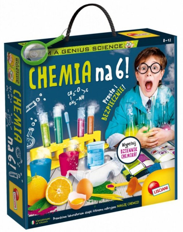 Lisciani Zestaw naukowy Im a Genius Chemia na 6!