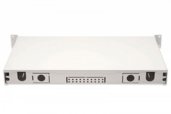 Digitus Przełącznica światłowodowa/panel krosowy z wyposażeniem 19 cali 1U, 24x LC duplex, OM3, zawiera pigtaile, adaptery, tack