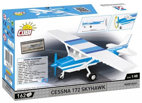 Cobi Klocki Klocki Cessna 172 Skyhawk 162 klocki