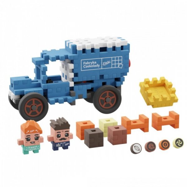 Marioinex Klocki Mini Waffle - Wedel Słodka furgonetka 100 elementów