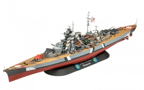 Revell Zestaw upominkowy Legend Bismarck 1/700