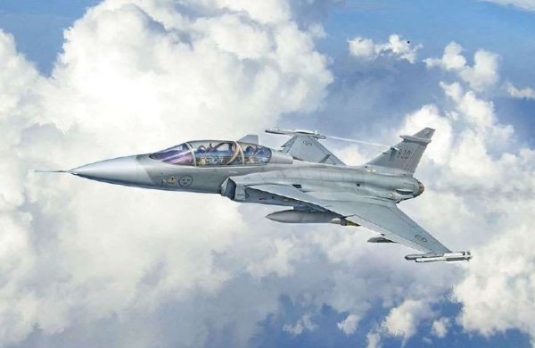Italeri Model plastikowy JAS-39D Gripen Twin Seater 1/48