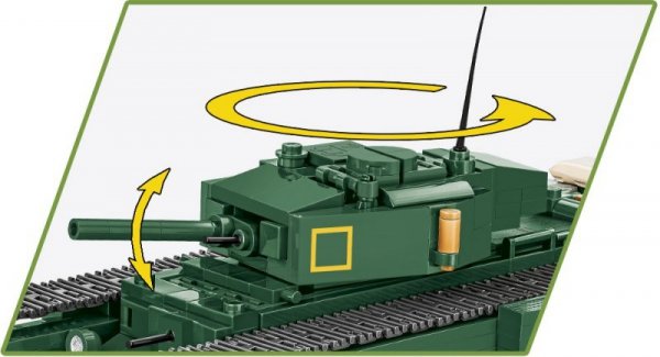 Cobi Klocki Klocki Mark IV Churchill 668 klocków