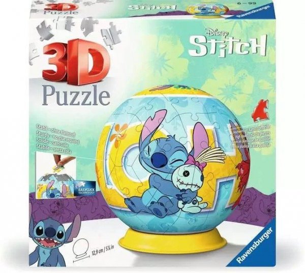 Ravensburger Polska Puzzle 3D Kula Stitch