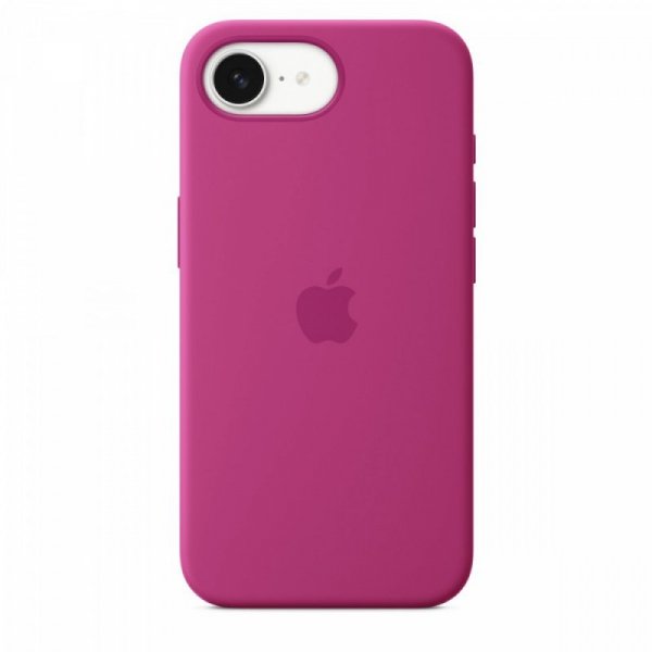 Apple Etui silikonowe do iPhonea 16e - żywy róż