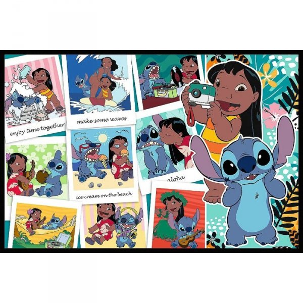 Trefl Puzzle 2x200 elementów Wesołe życie Stitcha