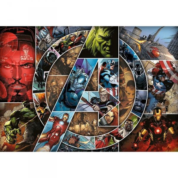 Trefl Puzzle 1000 elementów Avengers Bohaterowie