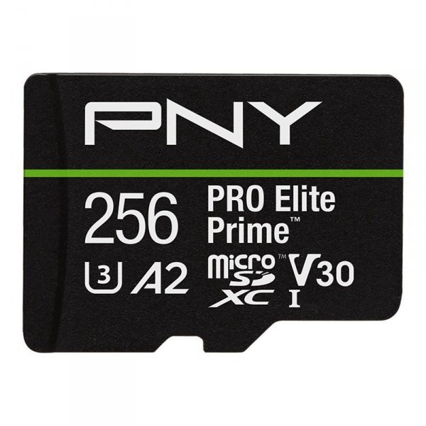 PNY Karta pamięci microSDXC Elite Prime 256GB + adapter SD