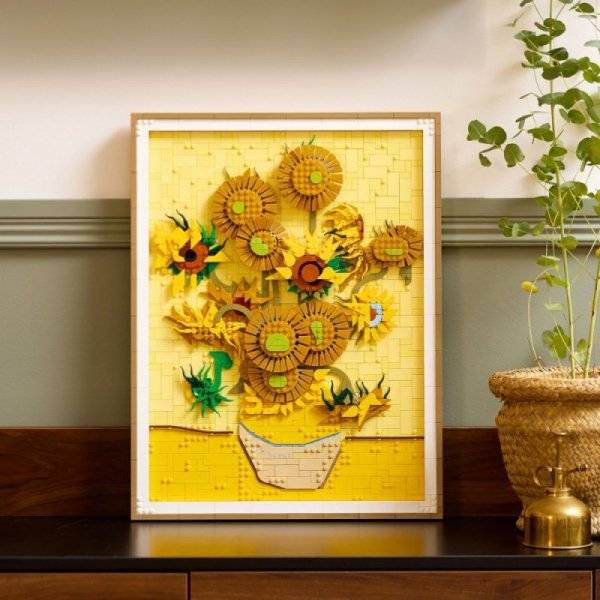 LEGO Klocki ART 31215 Słoneczniki Vincent van Gogh