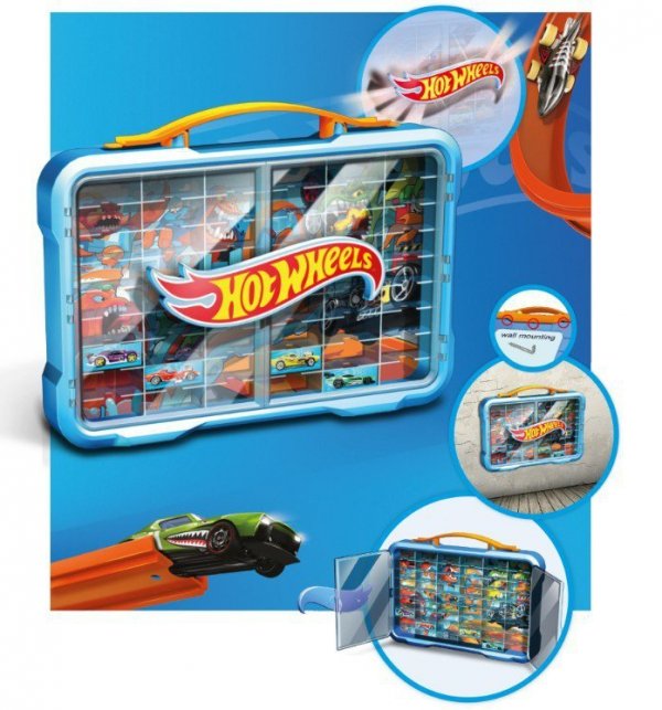 Klein Walizka na Hot Wheels z podświetlanym logo