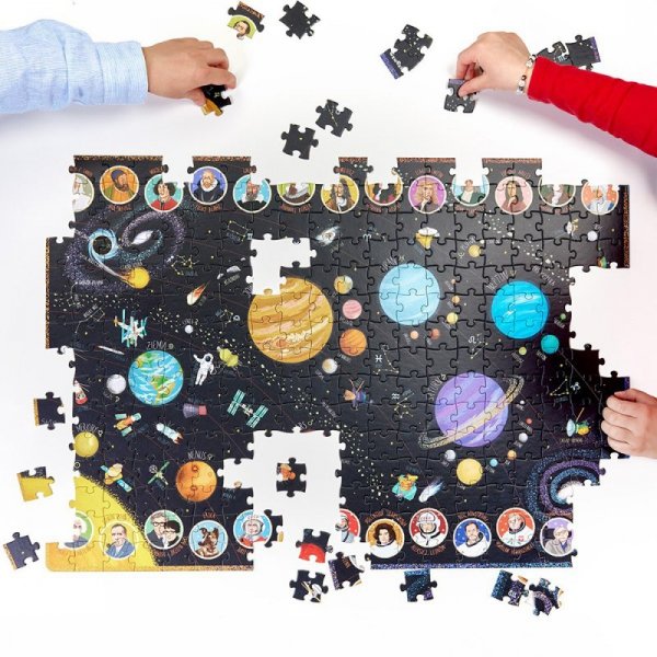 CzuCzu Puzzle Odkrywcy - Układ słoneczny 300 elementów