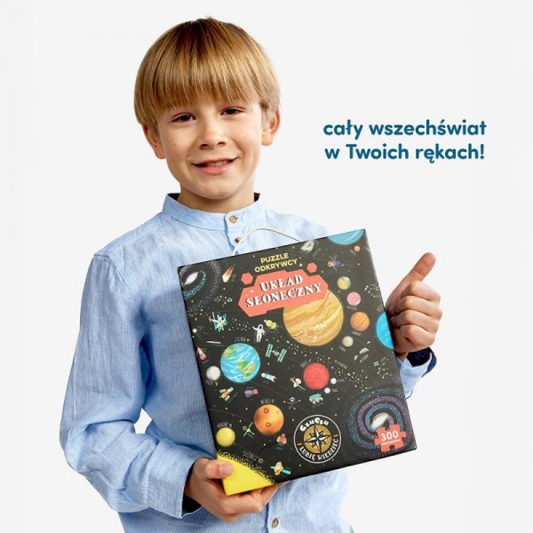 CzuCzu Puzzle Odkrywcy - Układ słoneczny 300 elementów