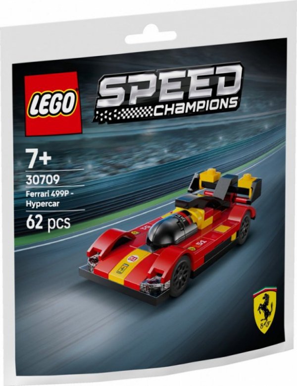 LEGO Klocki Speed Champions 30709 Ferrari 499P - hipersamochód