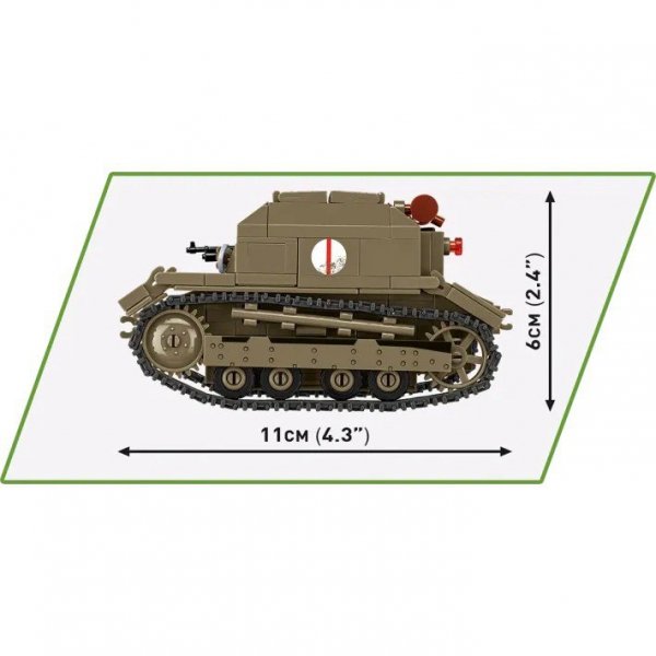 Cobi Klocki Klocki Tankietka TK-3 323 klocków