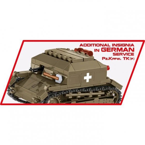 Cobi Klocki Klocki Tankietka TK-3 323 klocków