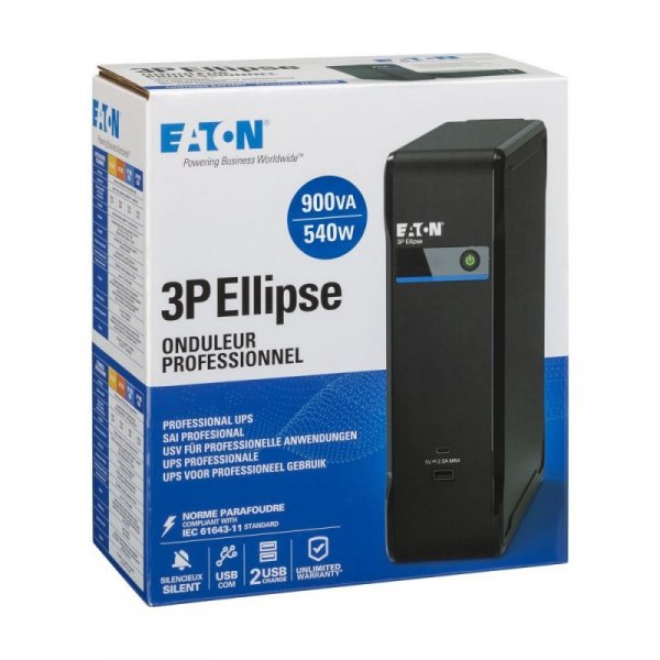 Eaton Zasilacz awaryjny 3P Ellipse 900 USB IEC 3P900UI